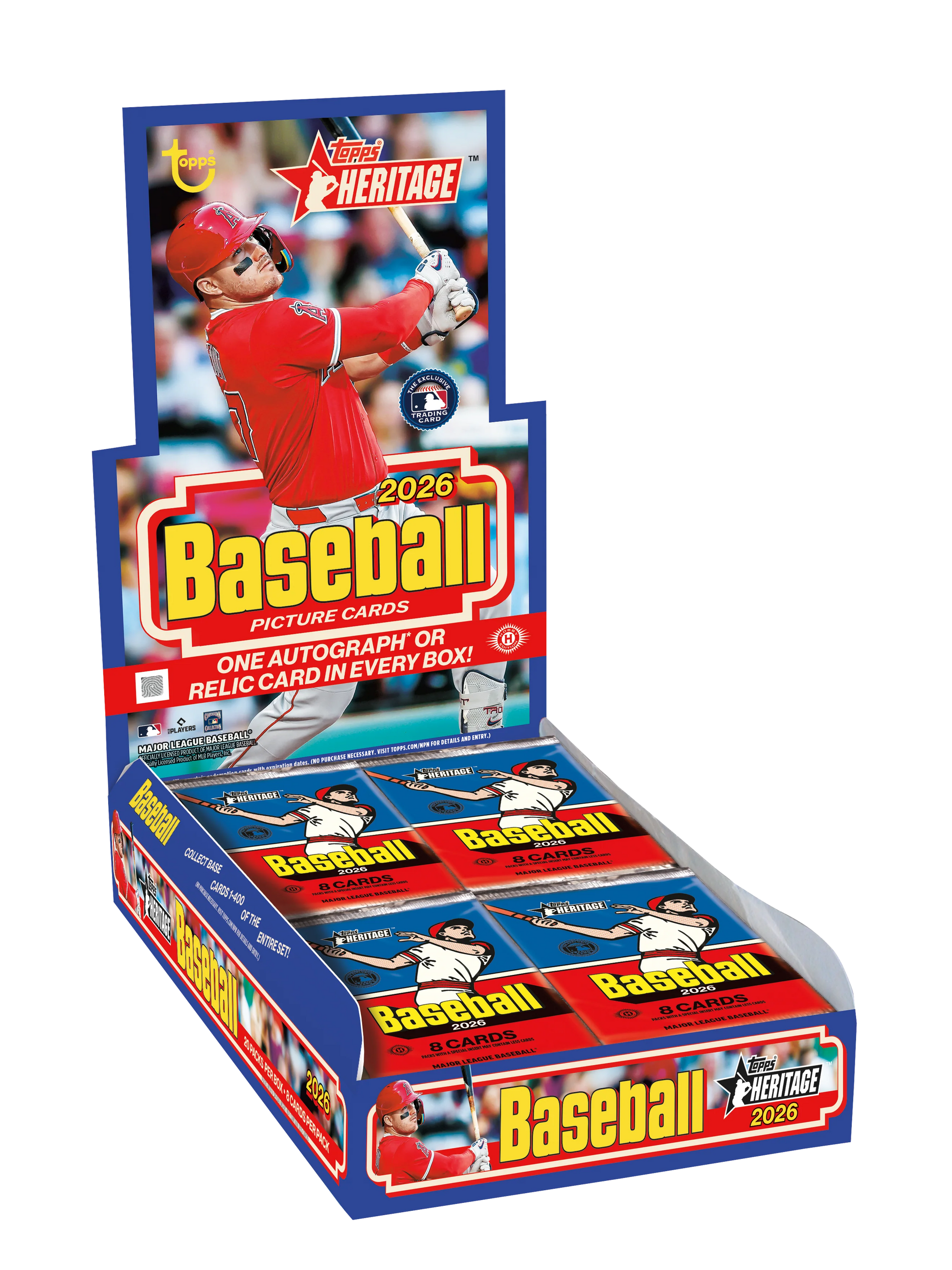 2026 Topps Heritage Baseball - Hobby Box - VGMX