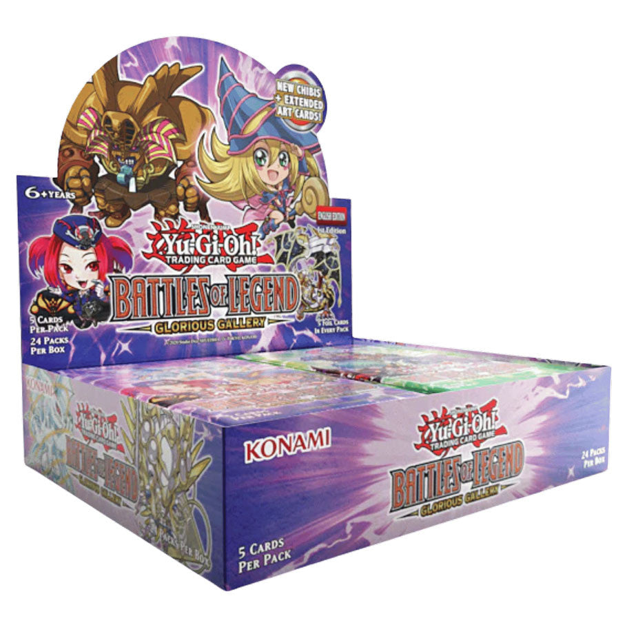 Yu-Gi-Oh!: Battles of Legend Glorious Gallery-  Booster Box - VGMX