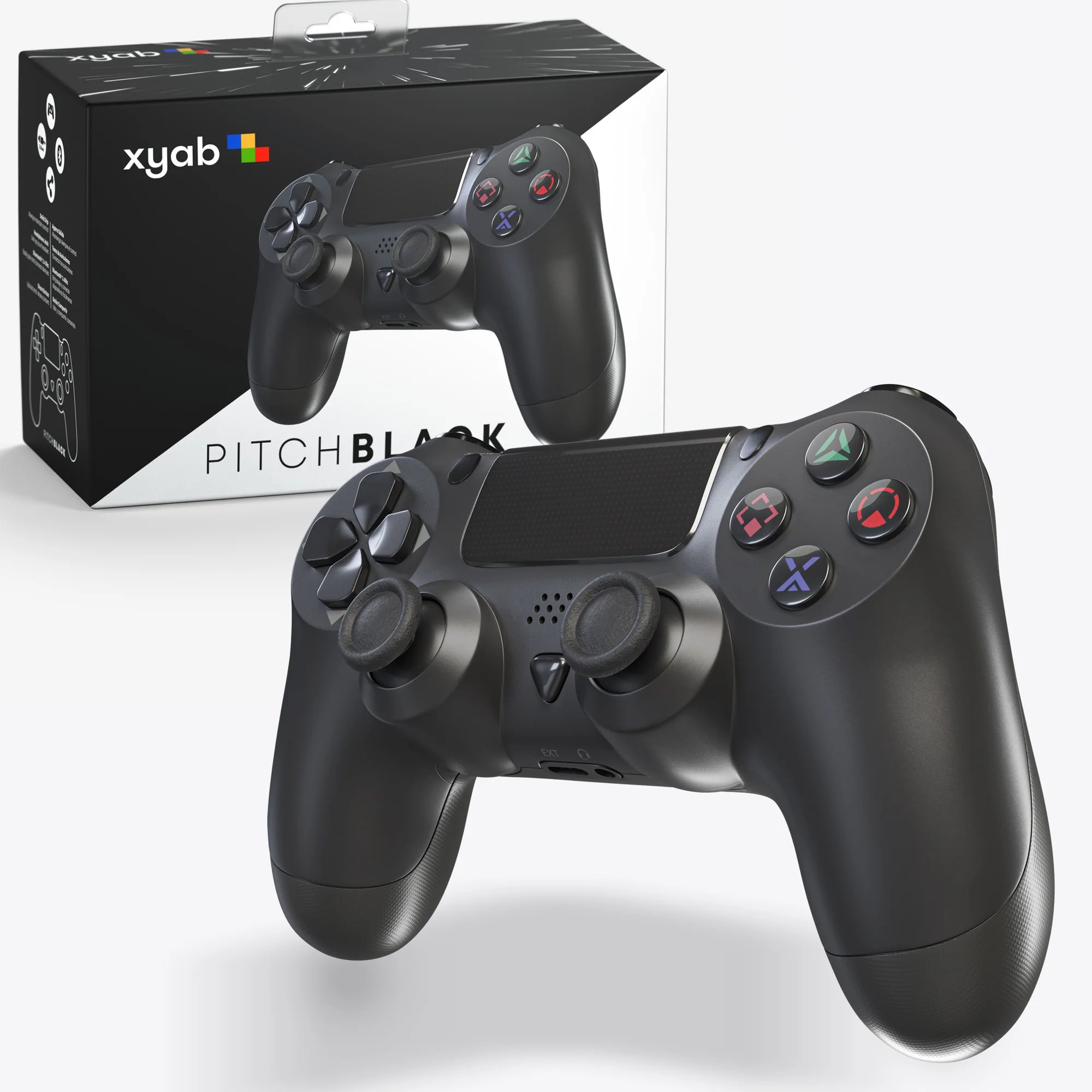 Wireless Bluetooth PS4 Controller - Black