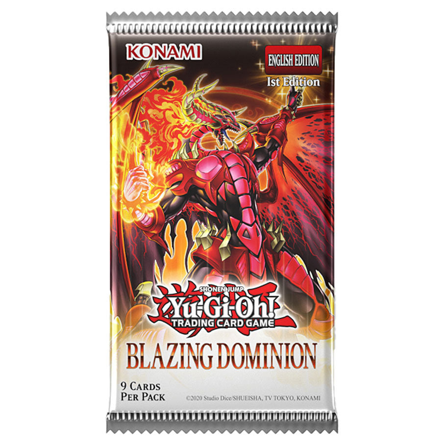 Yu-Gi-Oh! Blazing Dominion - Booster Pack - VGMX