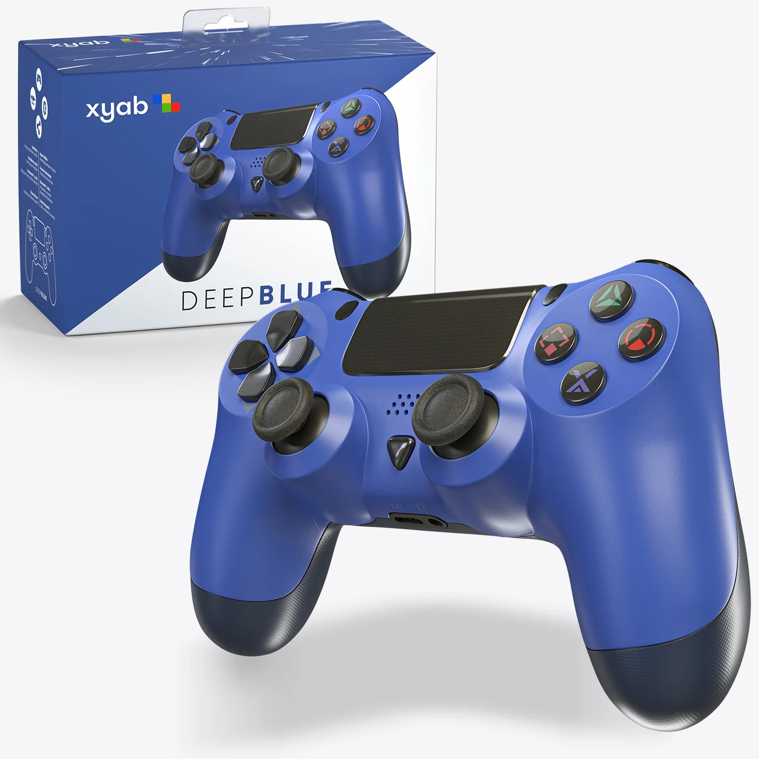 Wireless Bluetooth PS4 Controller - Blue