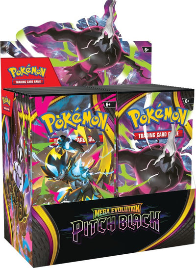 Pokémon: Mega Evolution Pitch Black - Booster Box (Limit 1 Per Customer)