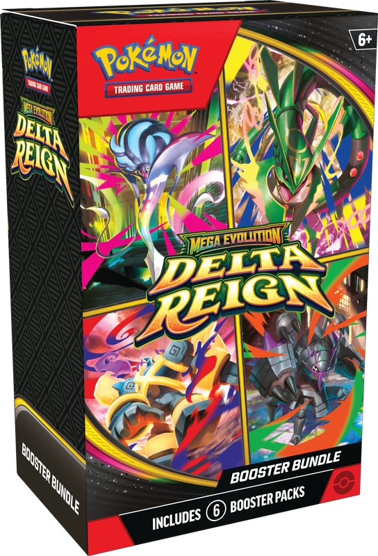 Pokémon| Mega Evolution: Delta Reign - Booster Bundle (Limit 2 Per Customer)