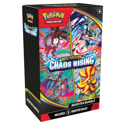 Pokémon| Mega Evolutions: Chaos Rising - Booster Bundle (Limit 1 Per Customer)
