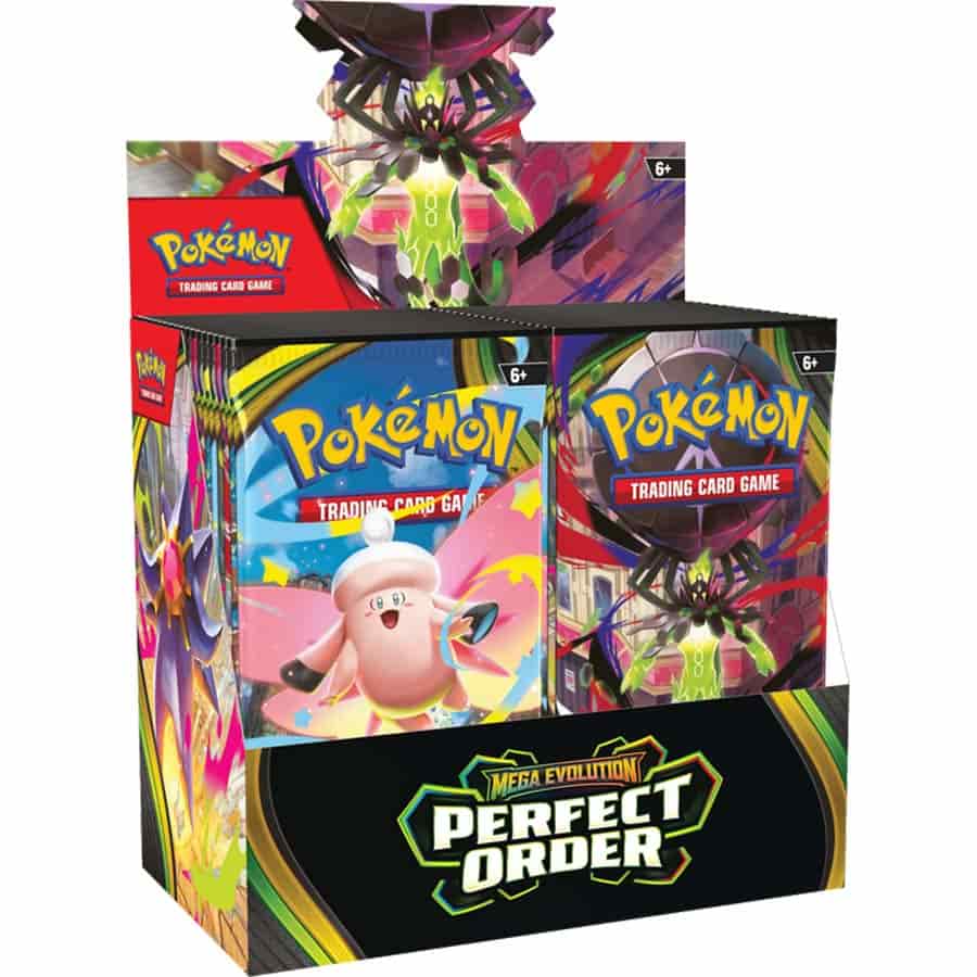 Pokémon| Mega Evolution: Perfect Order - Booster Box (Limit 1 Per Customer) - VGMX
