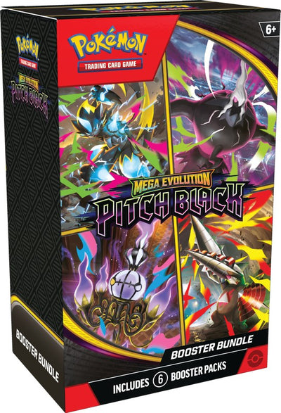 Pokémon: Mega Evolution Pitch Black - Booster Bundle (Limit 1 Per Customer)