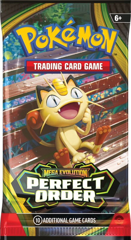 Pokémon| Mega Evolution: Perfect Order - Booster Pack (Styles May Vary) - VGMX