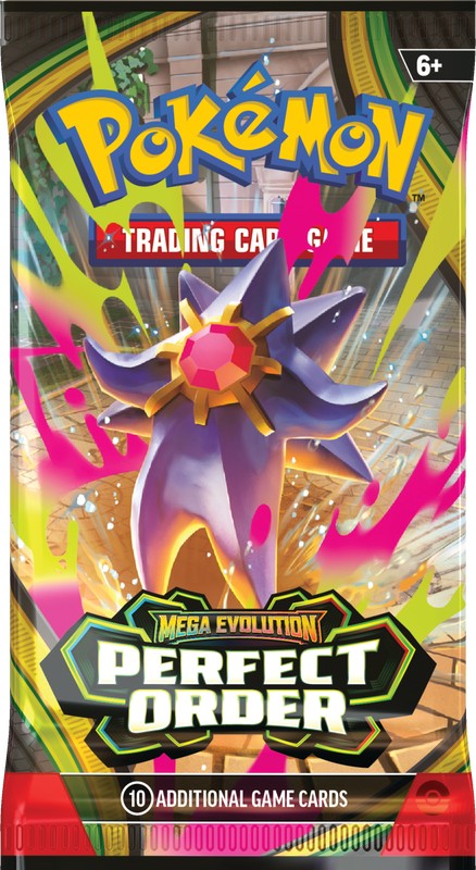 Pokémon| Mega Evolution: Perfect Order - Booster Pack (Styles May Vary) - VGMX