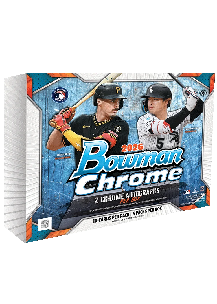2026 Bowman Chrome® Baseball - Hobby Box