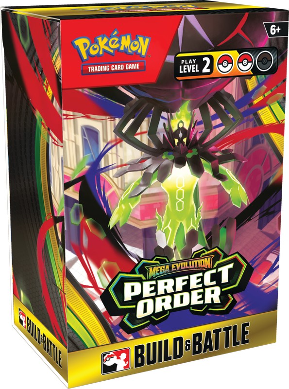 Pokémon| Mega Evolution: Perfect Order - Build and Battle Box (Limit 1 Per Customer) - VGMX