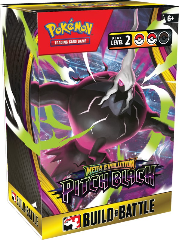 Pokémon: Mega Evolution Pitch Black -Build and Battle Box - VGMX