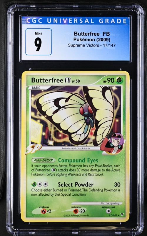 Pokemon: Butterfree FB - Supreme Victors - CGC 9 - VGMX