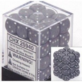 Chessex: Speckled Hi-Tech 12Mm D6 Dice Block - VGMX