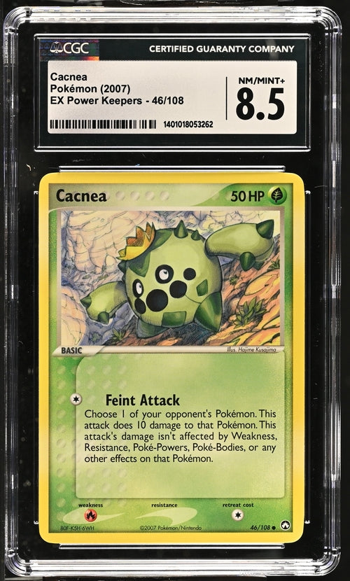 Pokemon: Cacnea - 46/108 - EX Power Keepers - VGMX
