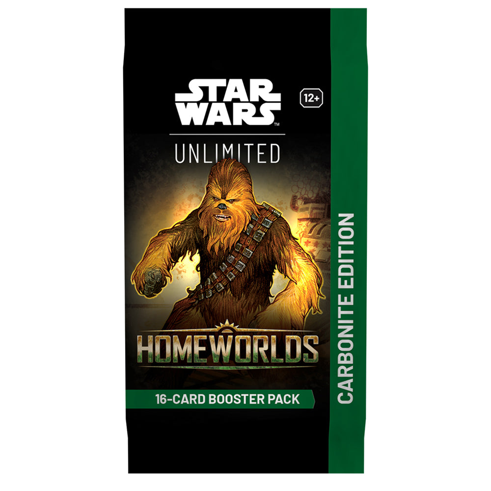 Star Wars: Unlimited| Homeworlds - Carbonite Booster Pack - VGMX
