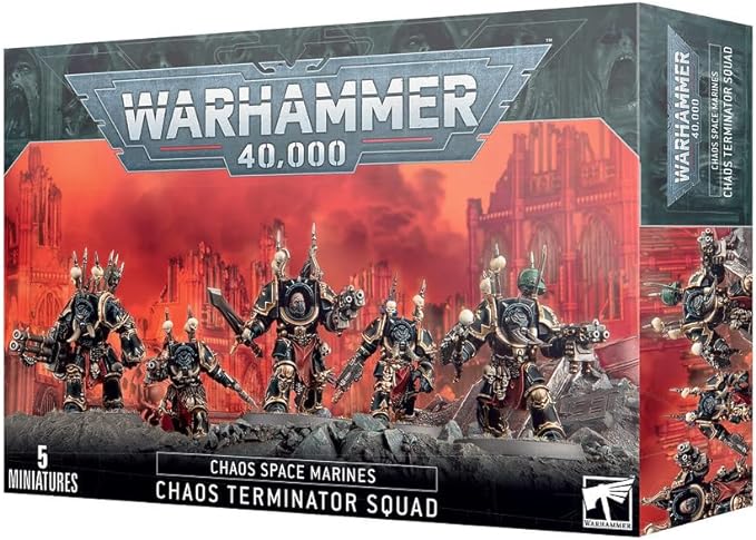 Chaos Space Marines: Chaos Terminator Squad