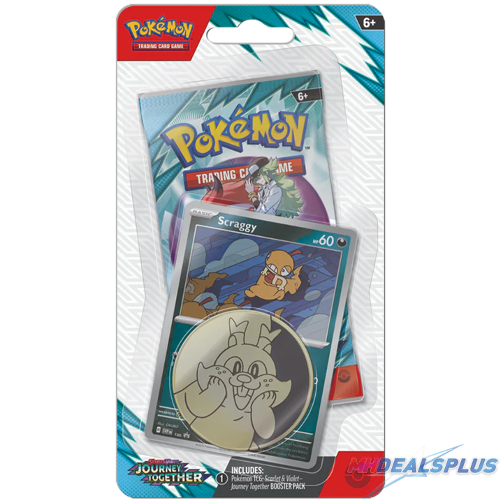 Pokémon Journey Together Checklane Blister with Coin