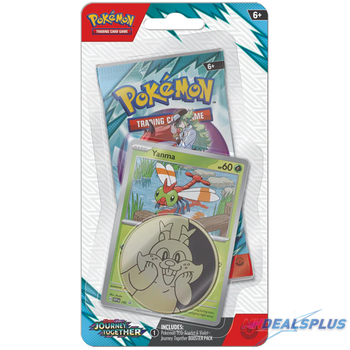 Pokémon Journey Together Checklane Blister with Coin (Local Only Limit 2)