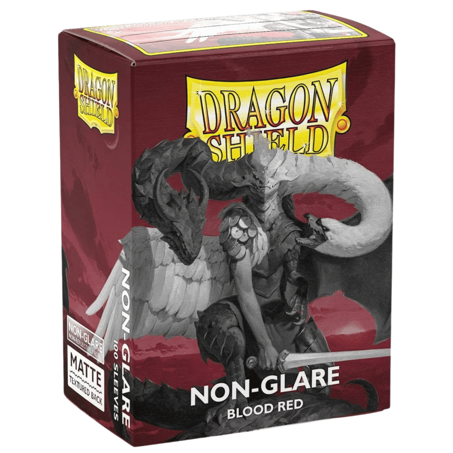 Dragon Shield Sleeves: Standard Matte - Blood Red Non-Glare 100 CT - VGMX