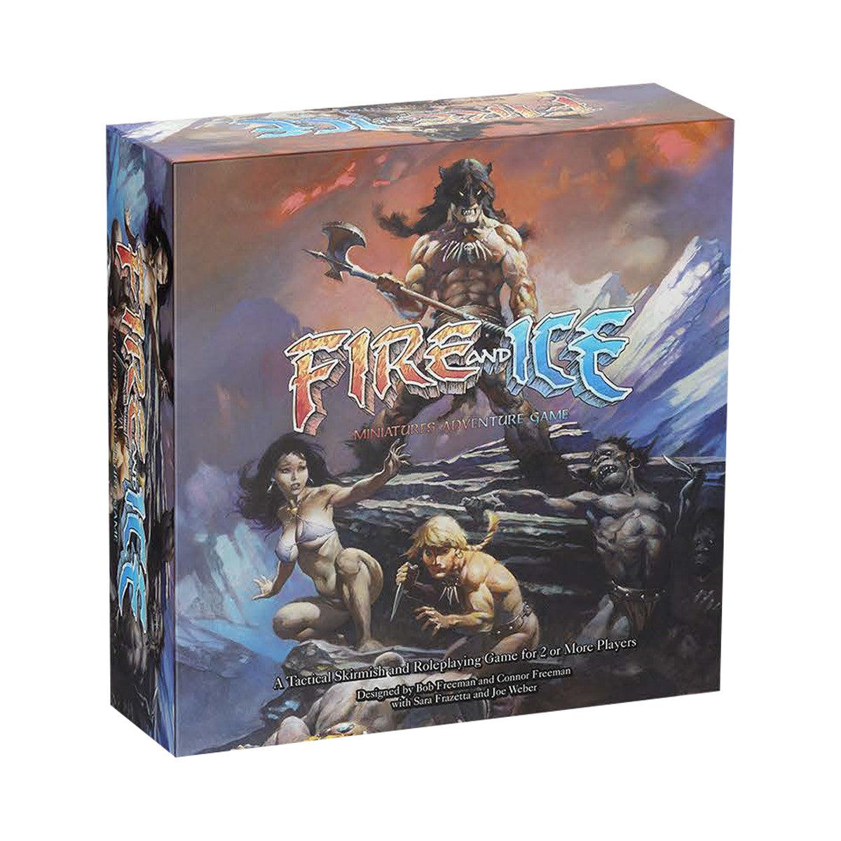 Frazetta Fire and Ice Miniatures Adventure Game - VGMX