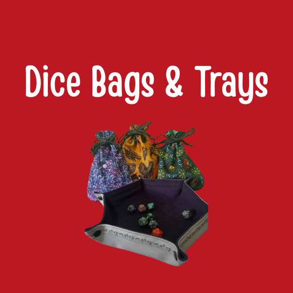 TCG Dice Bags and Trays