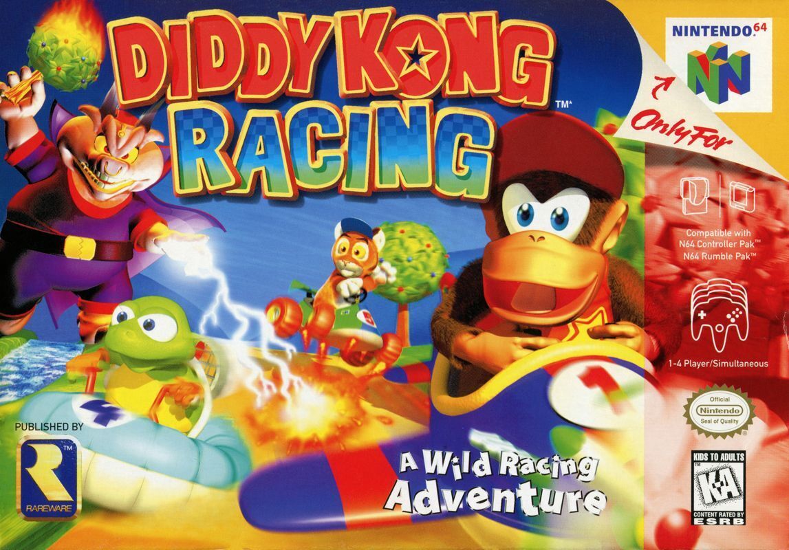 Diddy Kong Racing Nintendo 64 - Used Games