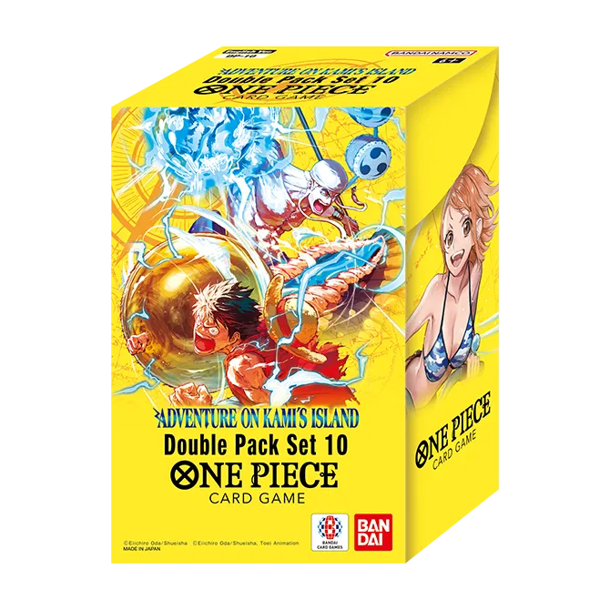 One Piece TCG: Adventure on KAMI's Island - Volume 10 Double Pack Set (DP-10) Limit One Per Customer - VGMX