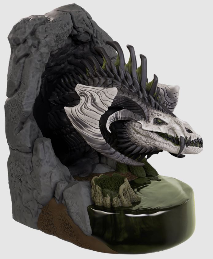 Dungeons & Dragons Bookends: Black Dragon - VGMX