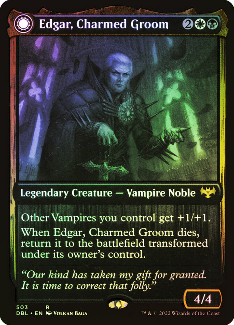 Edgar, Charmed Groom (Foil) - Innistrad: Double Feature