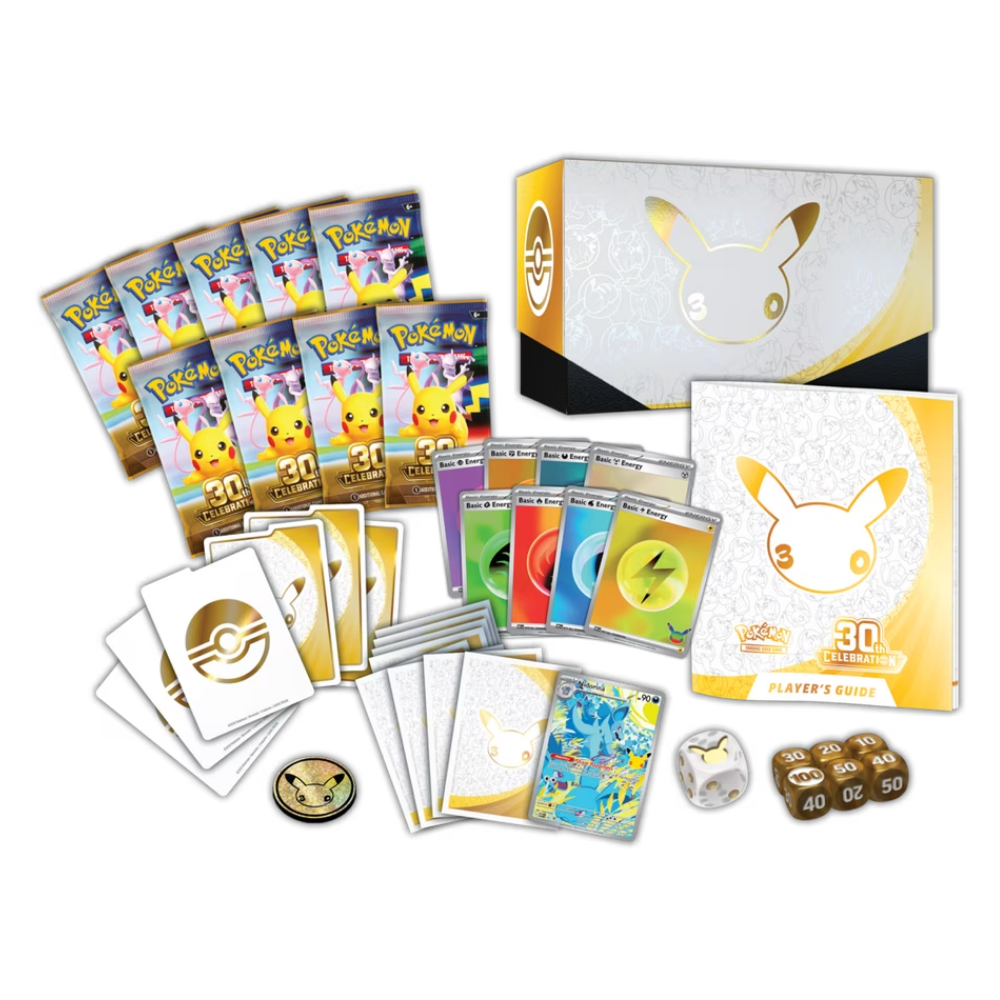 Pokémon: 30th Celebration- Elite Trainer Box (Limit 1 Per Customer)