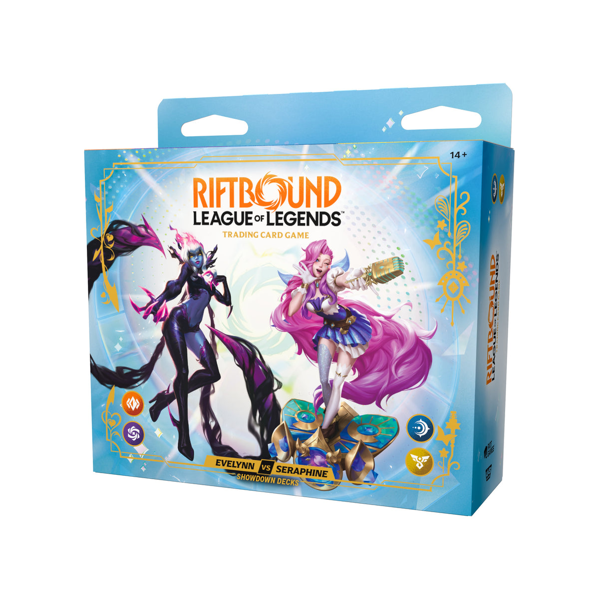 Riftbound: Radiance - Showdown Deck Display - Evelynn vs Seraphine - VGMX
