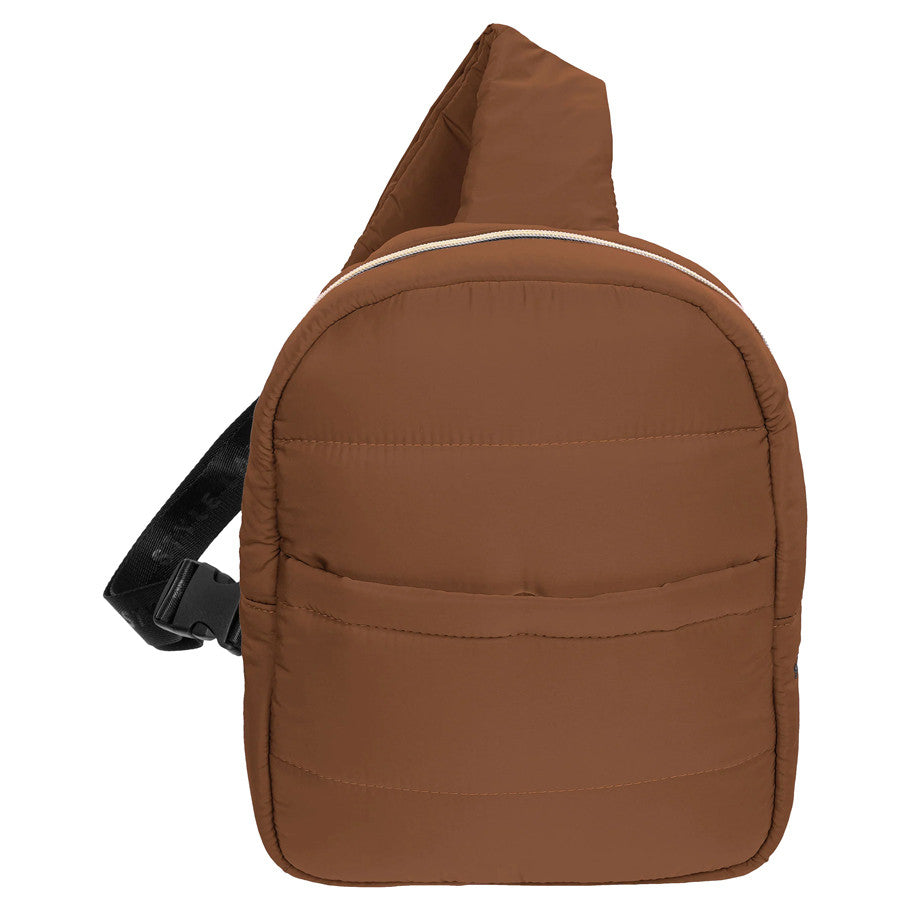 Bekah: Puffer Crossbody Backpack: Date - VGMX