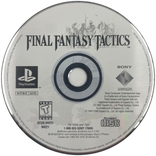 PS1 - Final Fantasy Tactics - Used