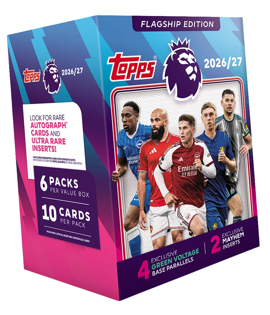 2026/27 Topps English Flagship Premier League - Value Box - VGMX