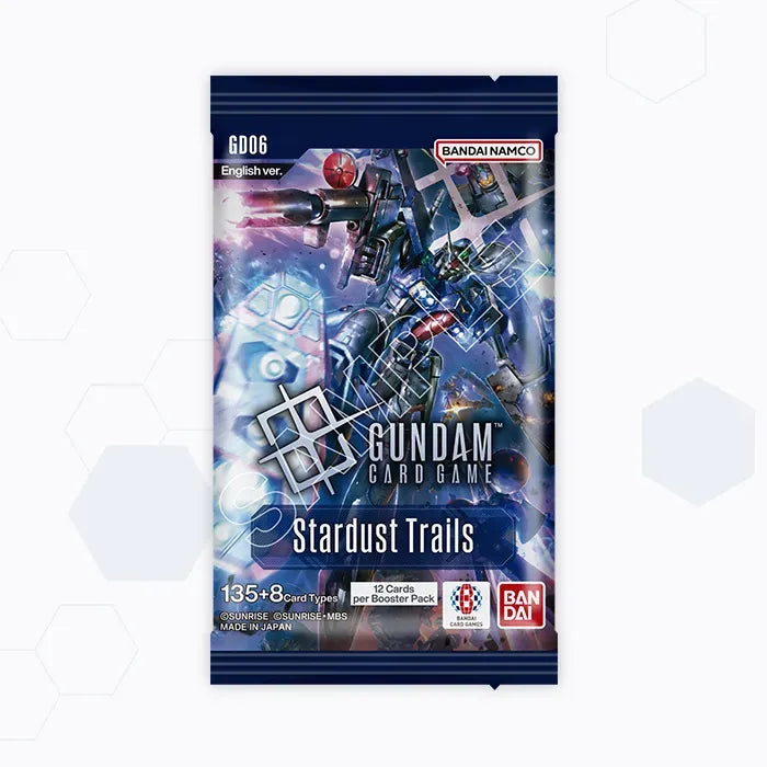 Gundam TCG| Stardust Trails[GD06] - Booster Pack (Limit 6 Per Customer) - VGMX