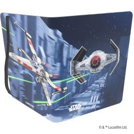 Gamegenic STAR WARS : UNLIMITED CASUAL ALBUM 18-POCKET - X-Wing/Tie-Fighter