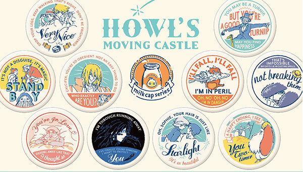 Studio Ghibli: Howl's Moving Castle Badges