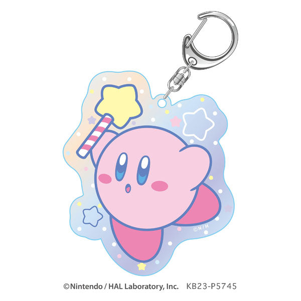 Kirby Aurora Acrylic Keychain C Kirby, Star Rod