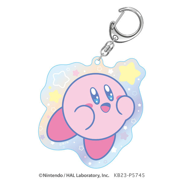 Kirby Aurora Acrylic Keychain D Kirby, Grin