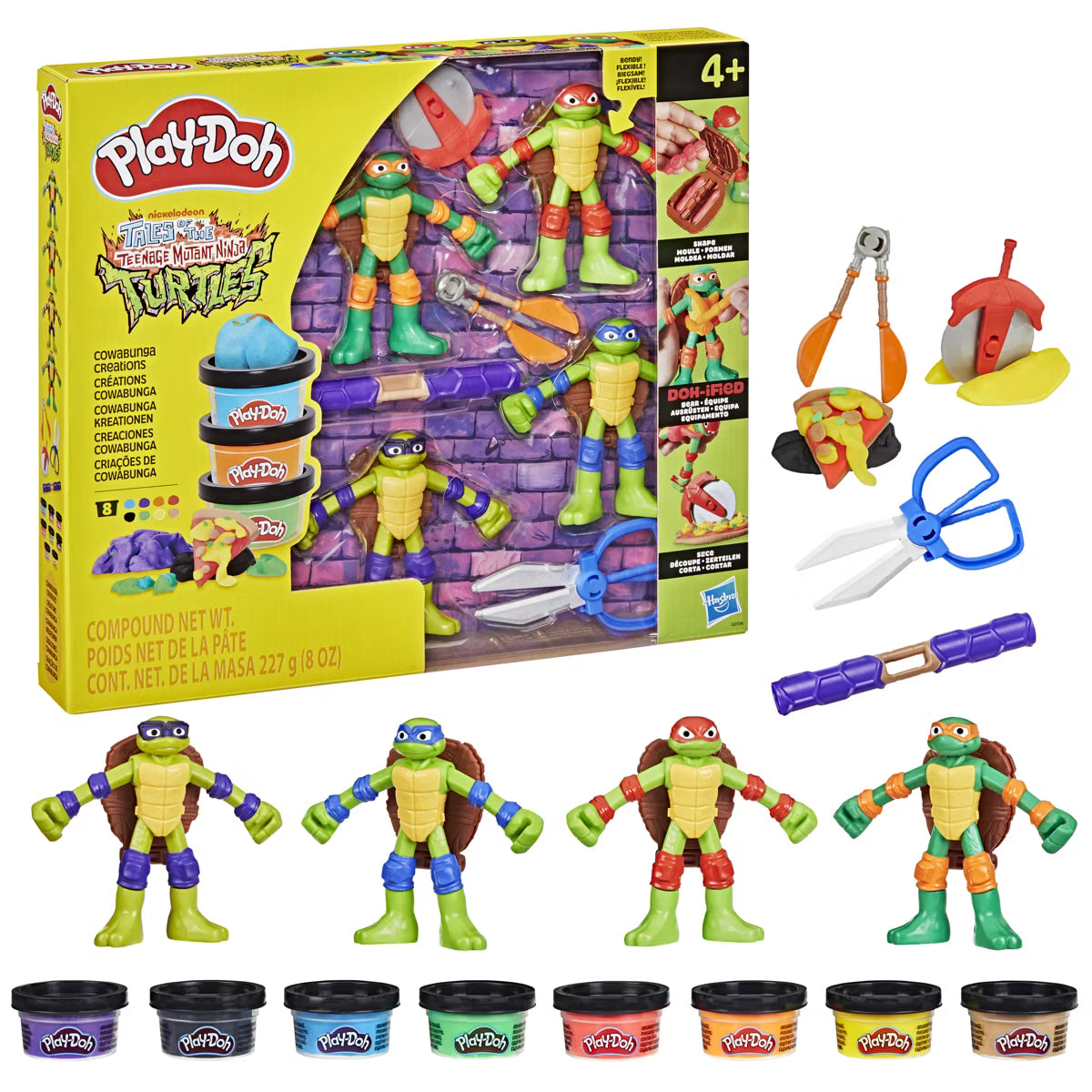 Play-Doh Teenage Mutant Ninja Turtles Cowabunga Creation Playset - VGMX