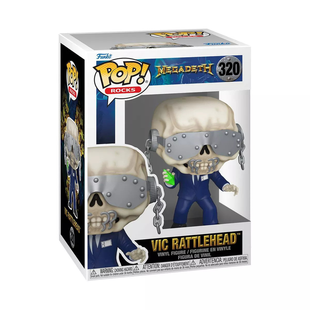 Funko POP! Rocks: Megadeth - Vic Rattlehead