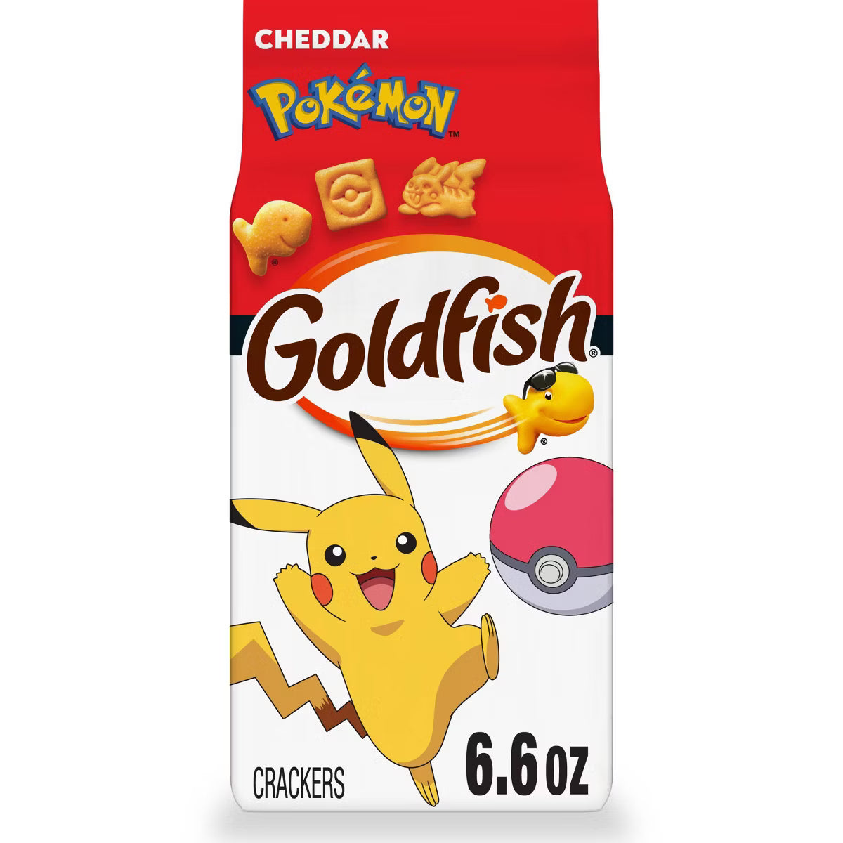 Goldfish Crackers Pokemon - 6.6oz - VGMX