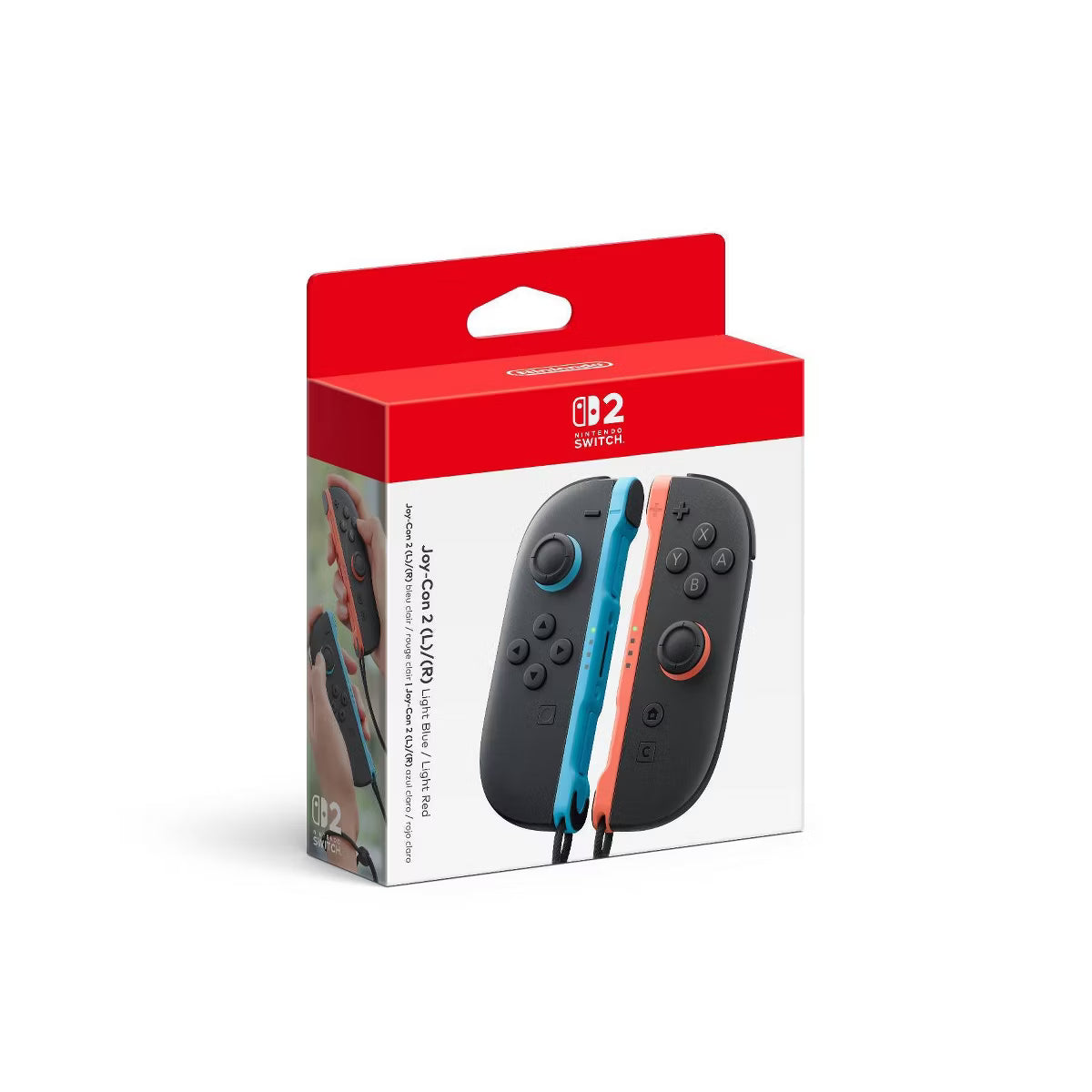 Nintendo Switch 2 Joy-Con 2 L/R - Light Blue/Light Red