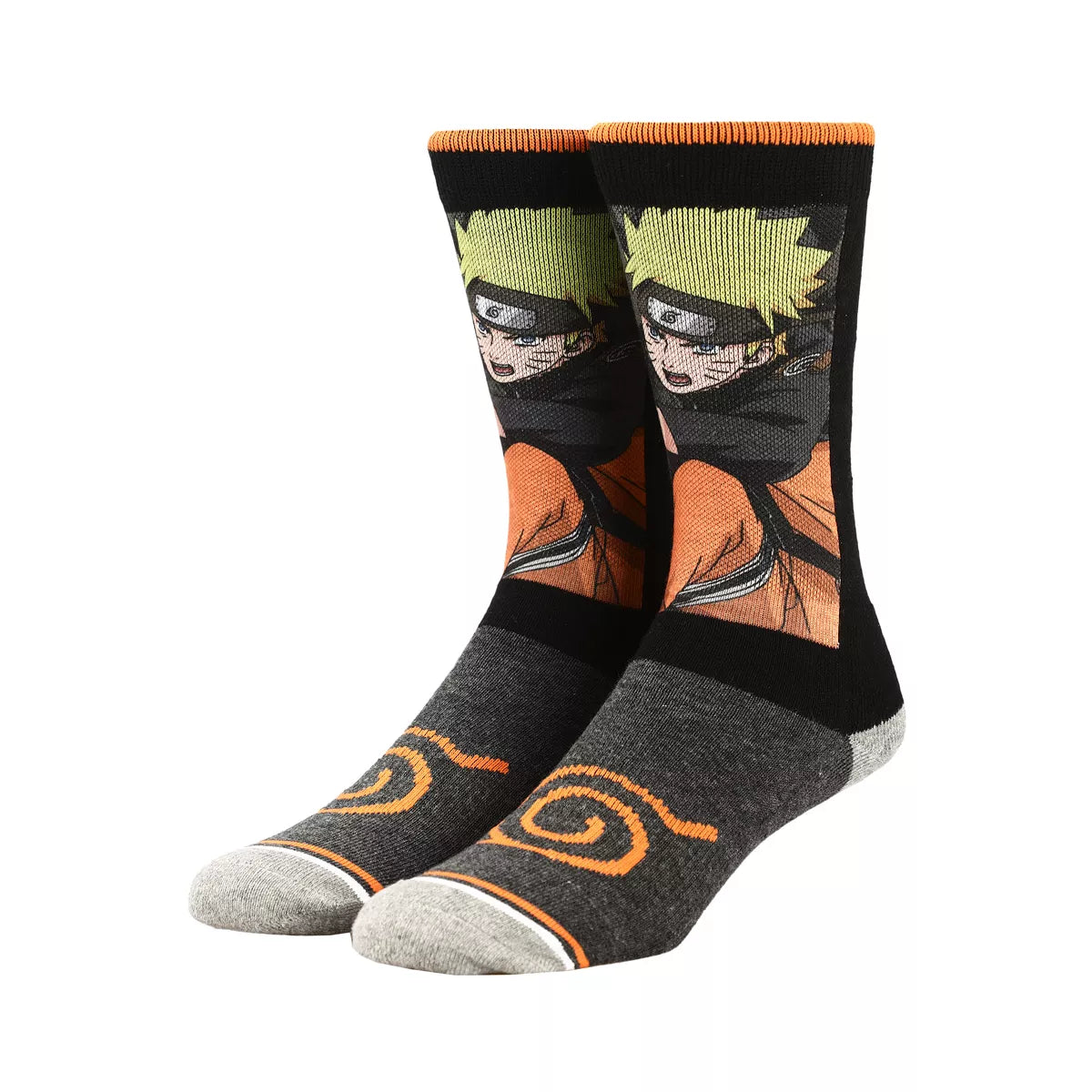 Naruto Shippuden Athletic sublimation Crew Socks For Men