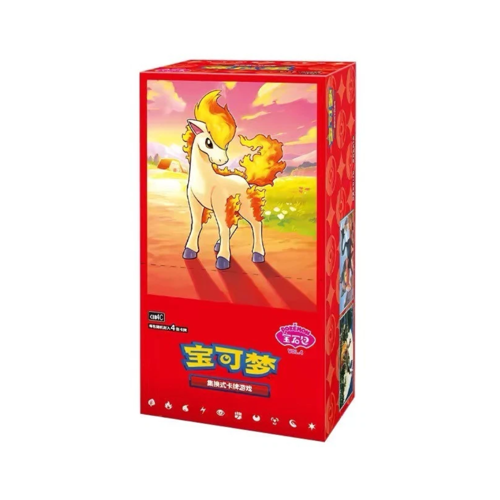 Pokémon|Gem Pack Vol. 4 (CBB4C) Simplified Chinese Booster Box (Chinese) - VGMX