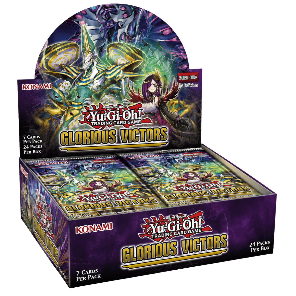 Yu-Gi-Oh! | Glorious Victors - Booster Box  (Limit 12 Per Customer)