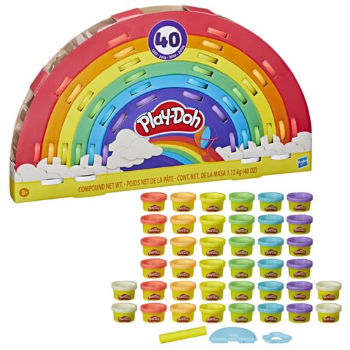 Play-Doh - Ultimate Rainbow 40-Pack - VGMX