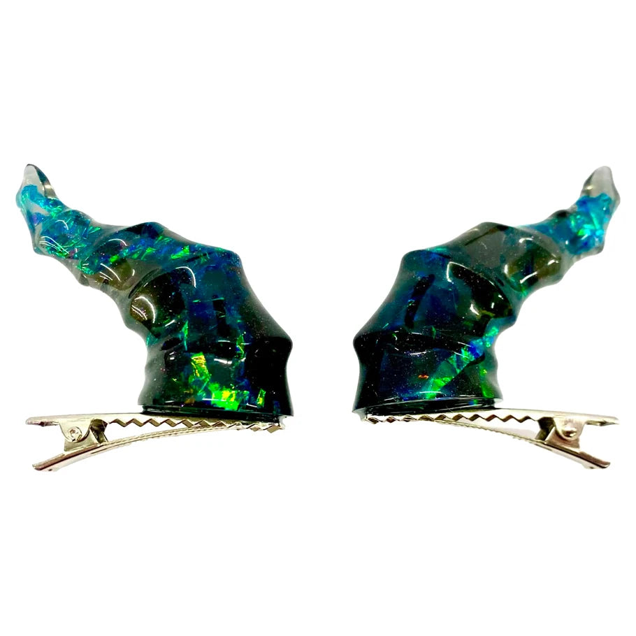 Draconic Adornments Hair Clips