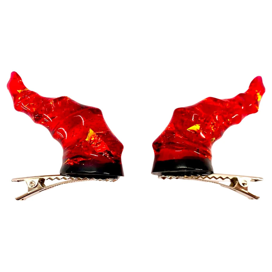 Draconic Adornments Hair Clips