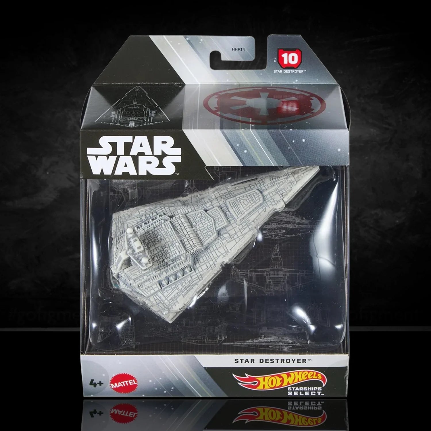 Hot Wheels Star Wars Starships Select Star Destroyer Diecast Vehicle - VGMX